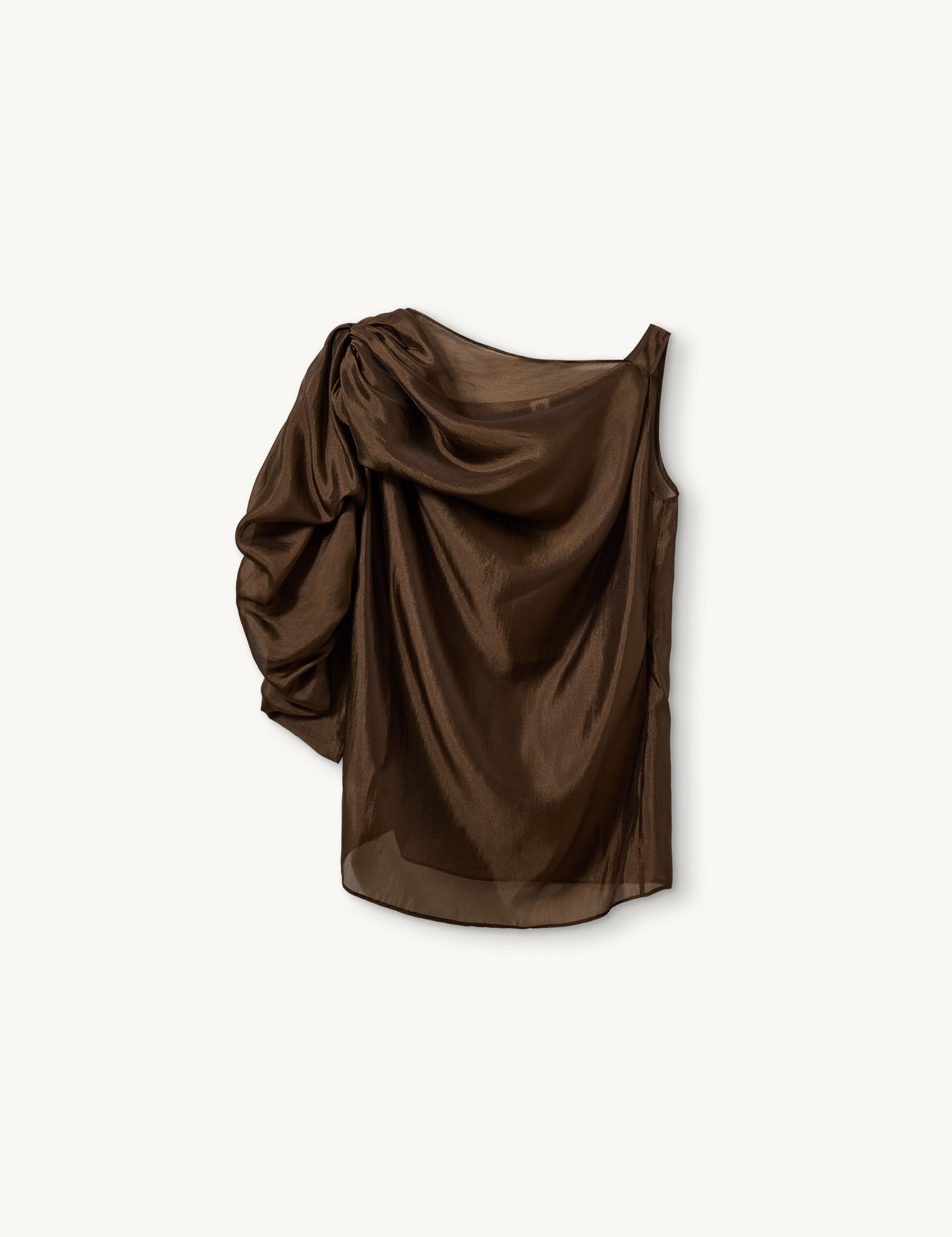Gilian Drape Top Espresso