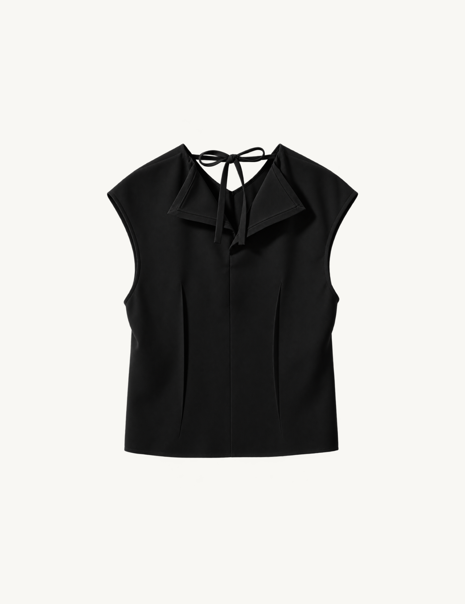 Crepe Back Blouse Black