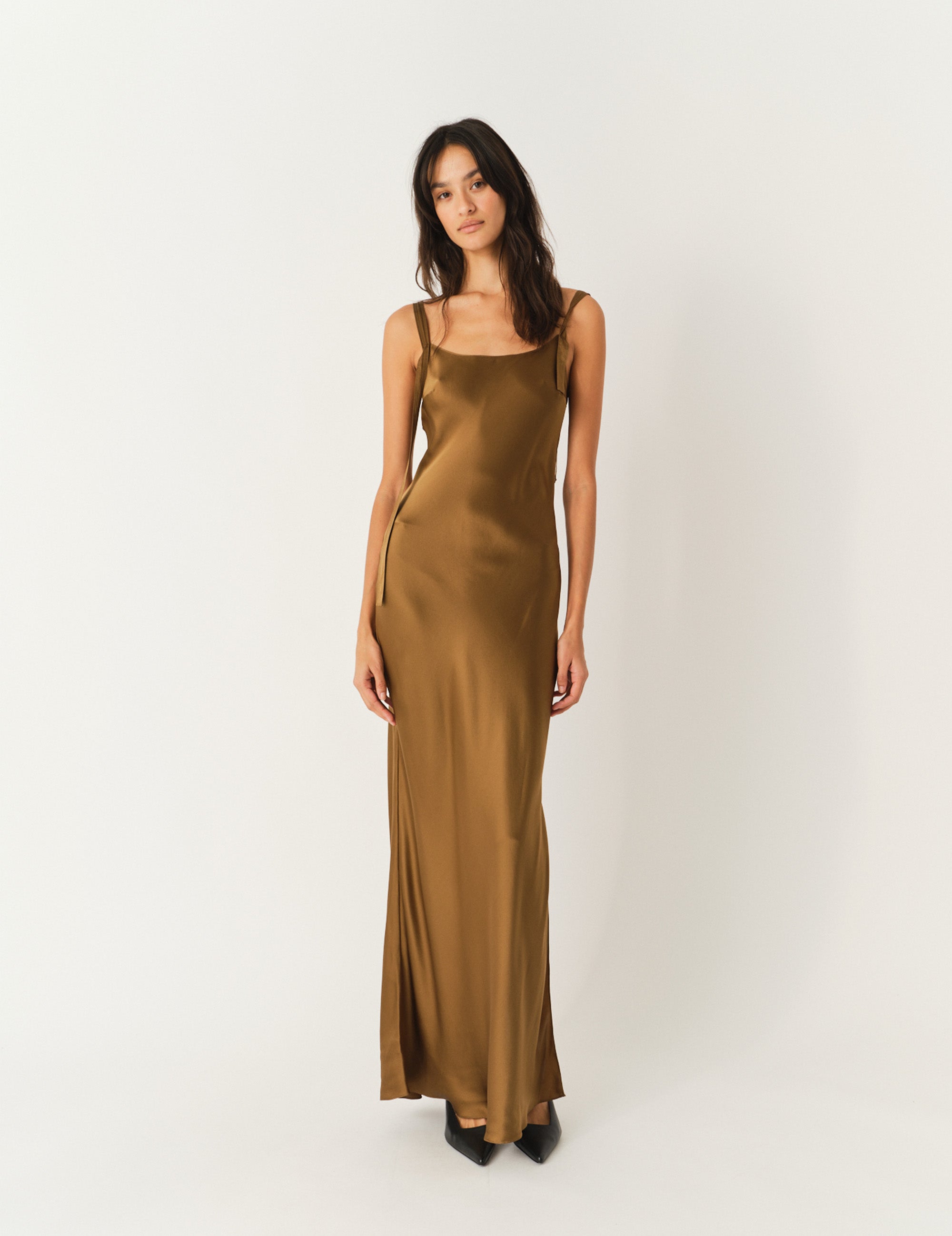 Catania Dress N Olive 6 / Olive