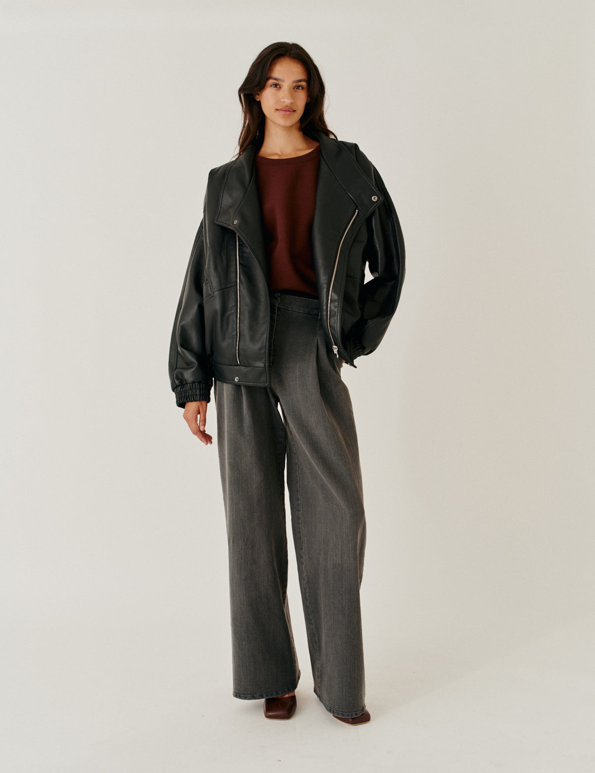 Brooklyn Cut Jacket Black