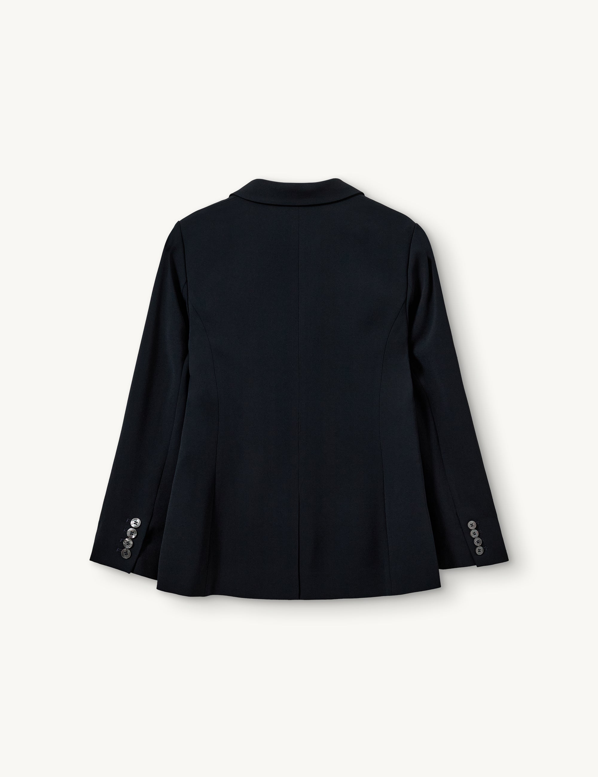 Crepe Blazer Navy