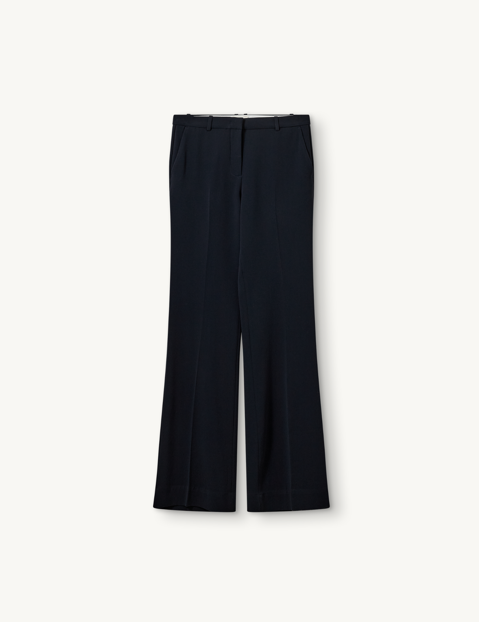 Crepe Wide Pants Navy