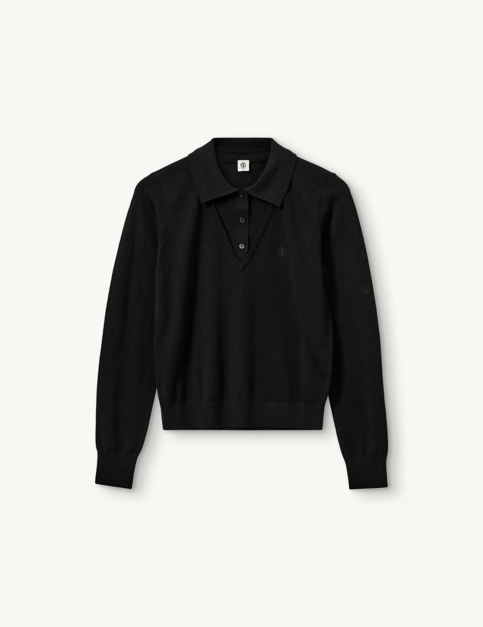 Bergen V Polo Black