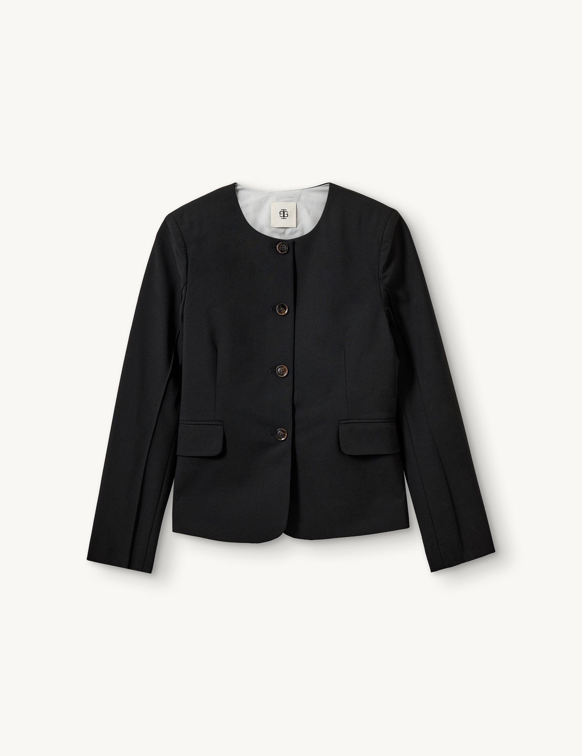 Grand Back Blazer Black