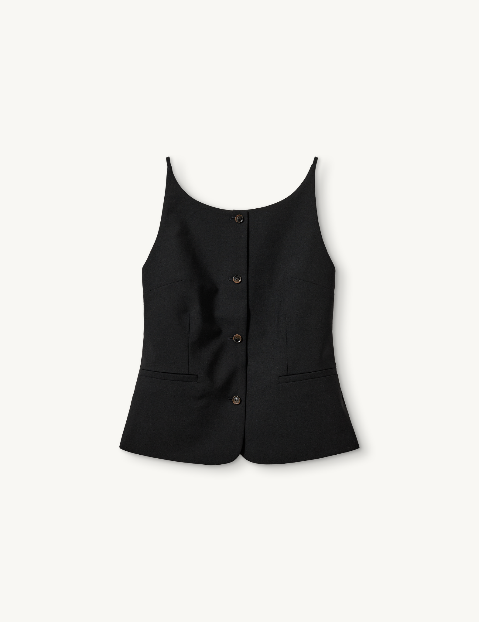 Grand Vest Top Black