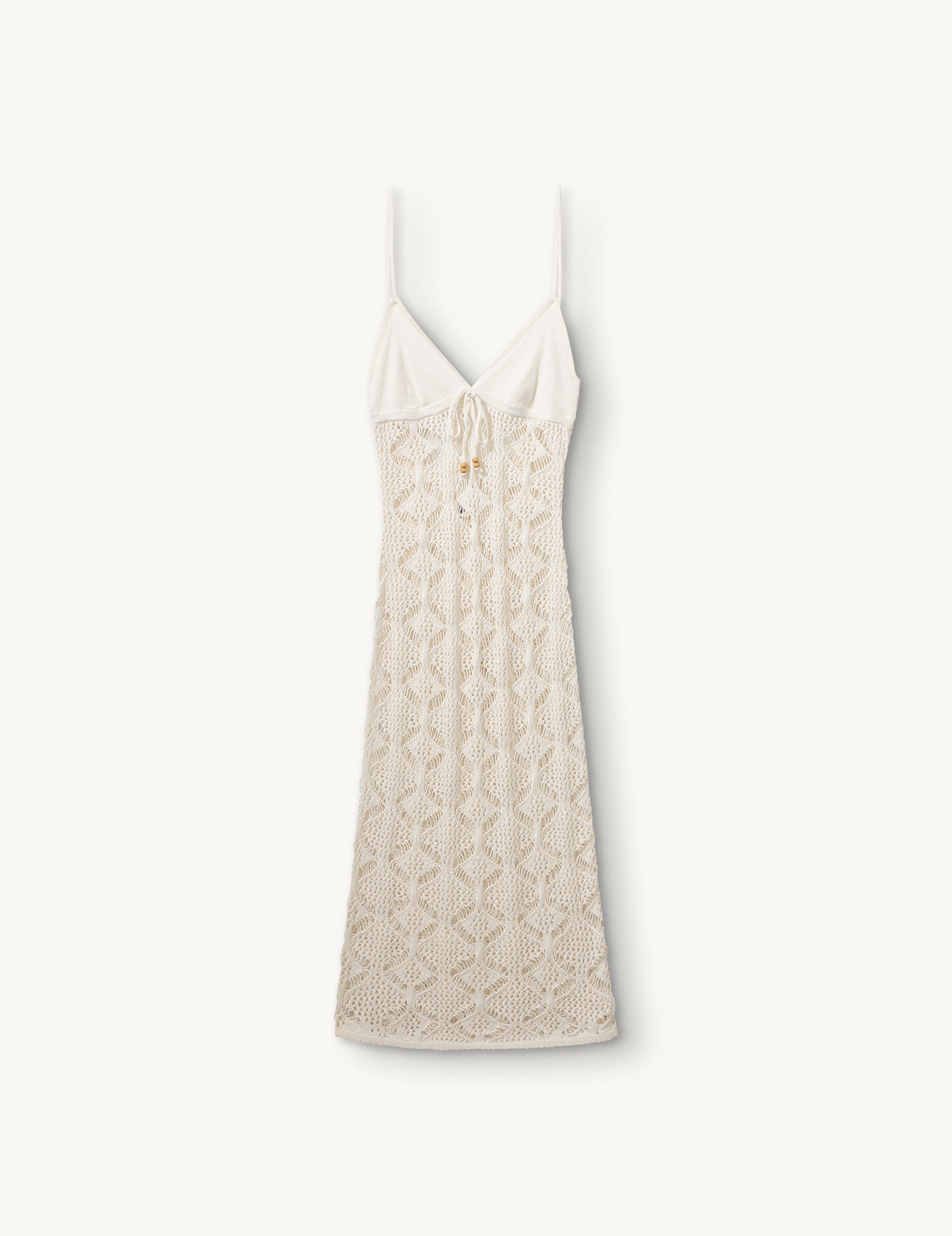 Marrakesh Midi Dress Cream 4 / Cream