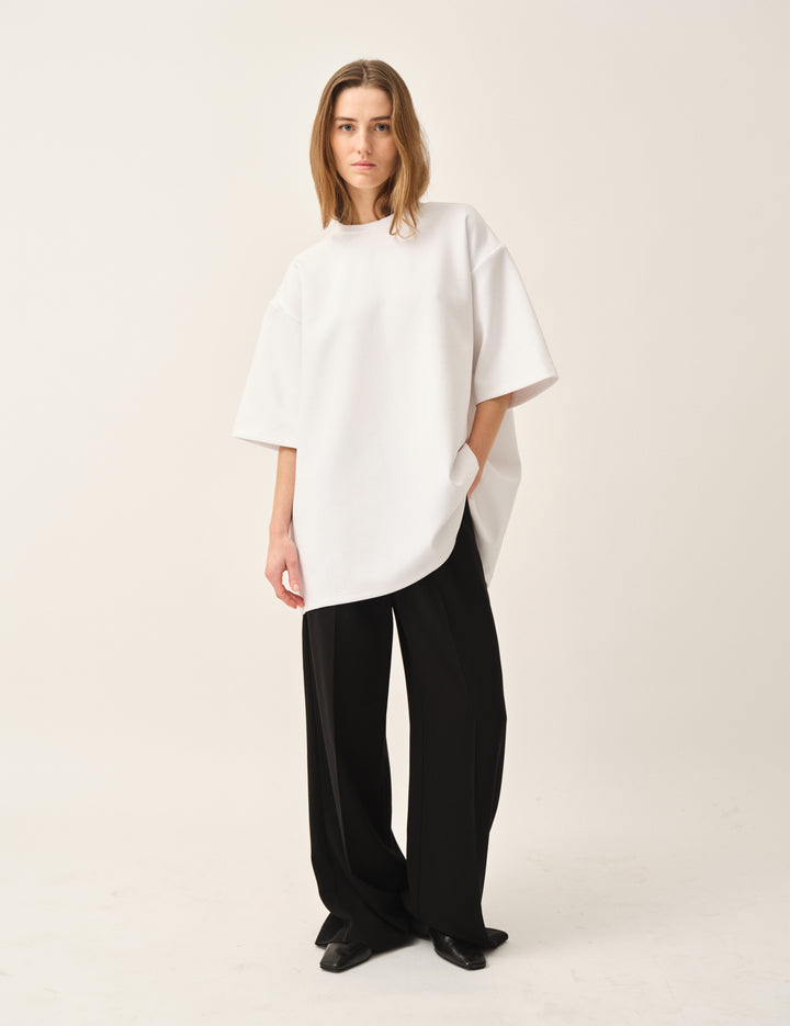 TG Bow Tee Cream OS / Cream