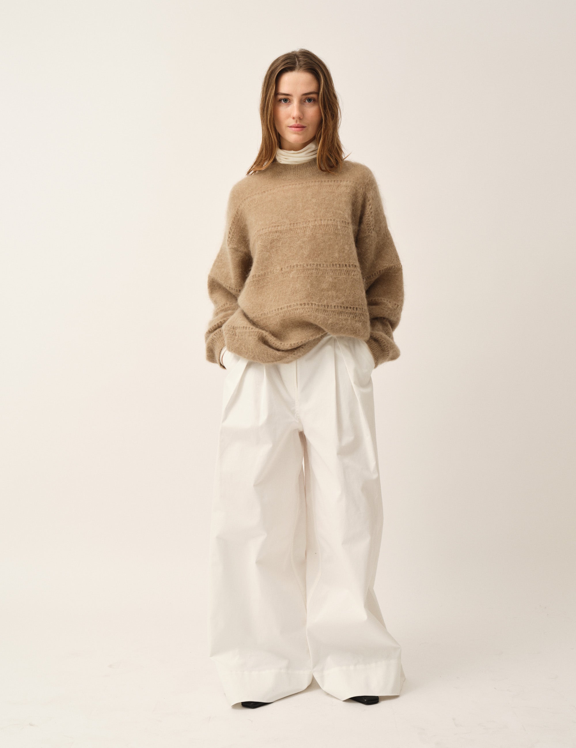 Roma Boxy Sweater Raw 4 / Raw
