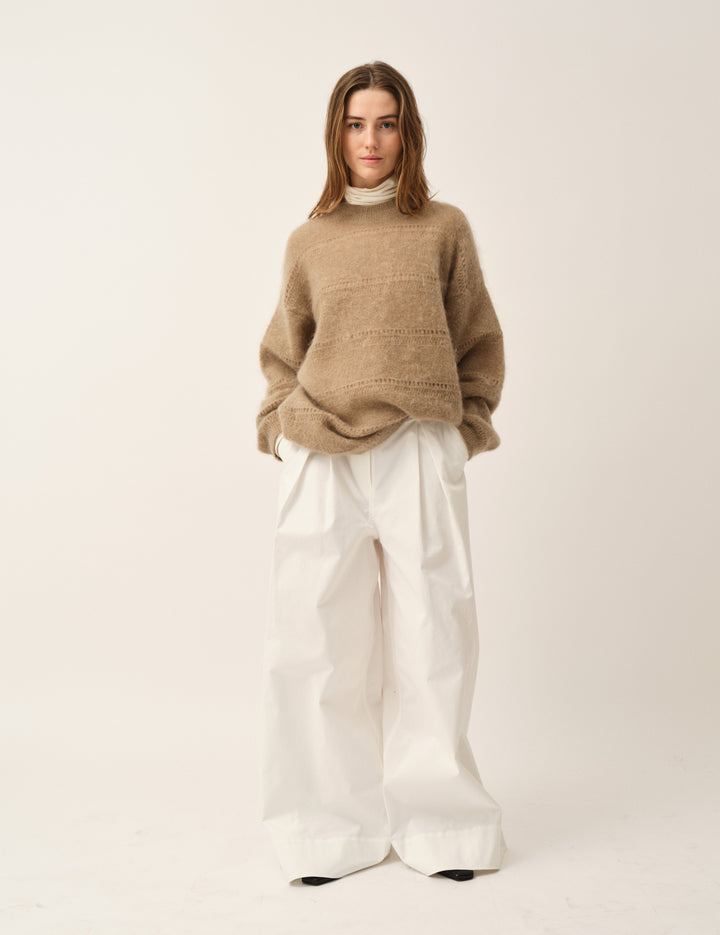 Roma Boxy Sweater Raw 4 / Raw