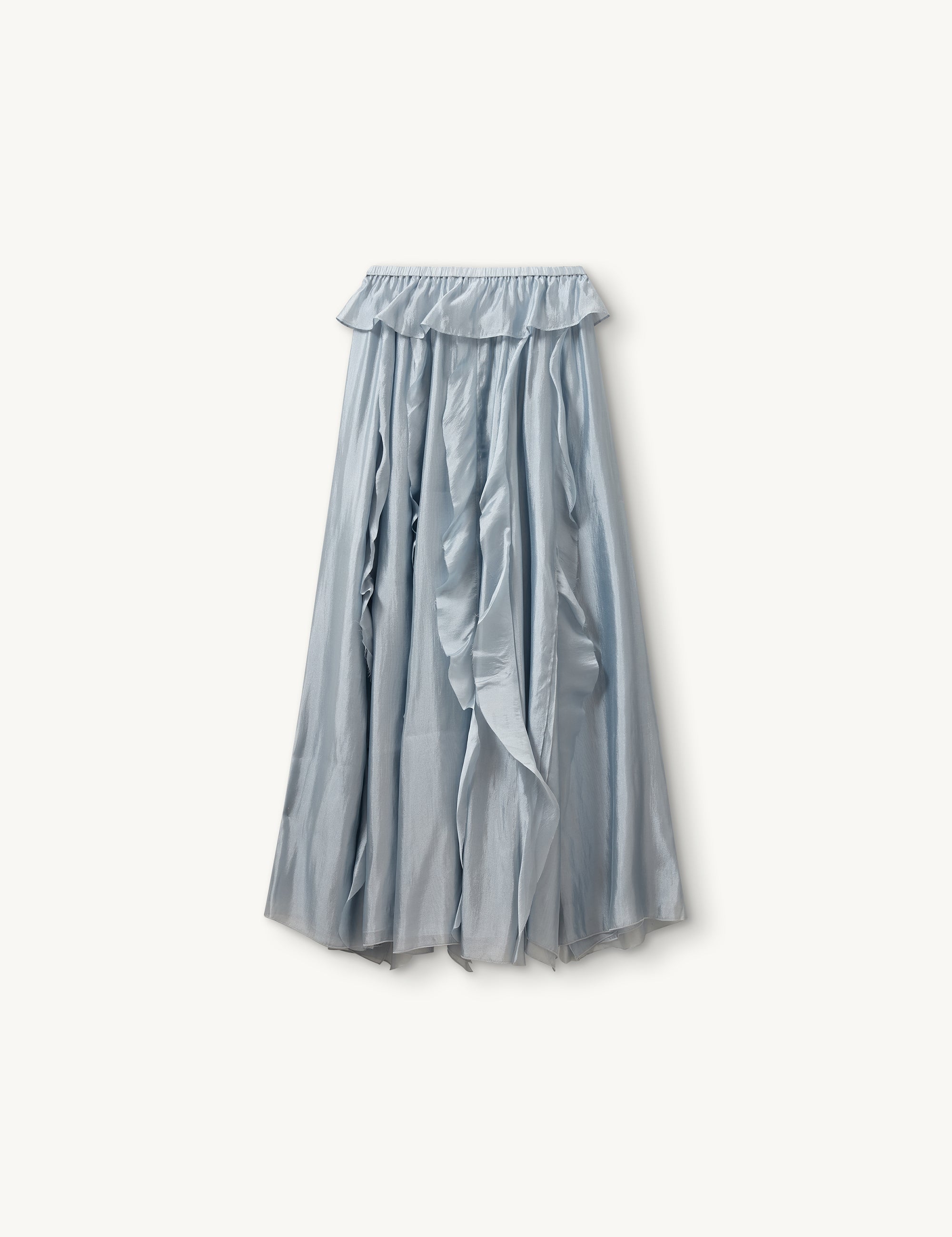 Gilian Statement Maxi Skirt Dusty Blue 4 / Dusty Blue
