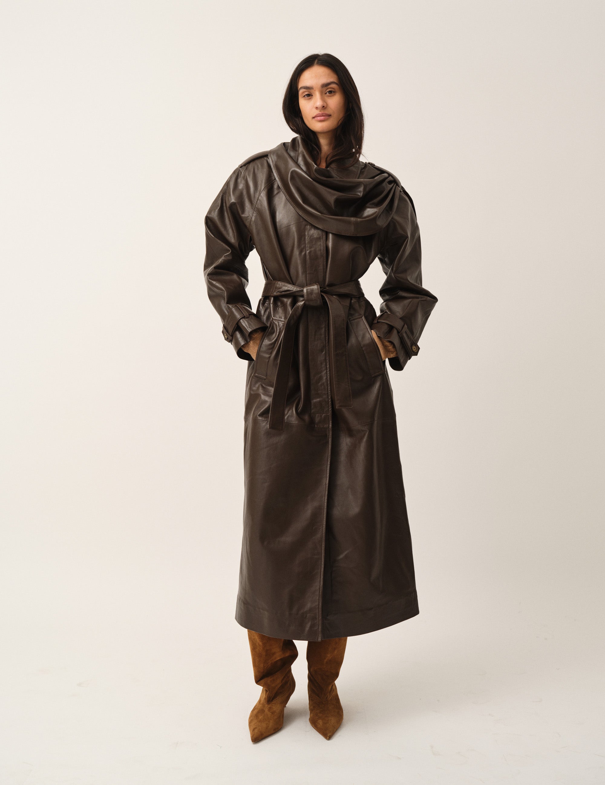 Soho Trench Chocolate 4 / Chocolate