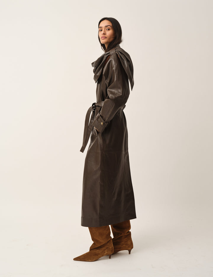 Soho Trench Chocolate 4 / Chocolate