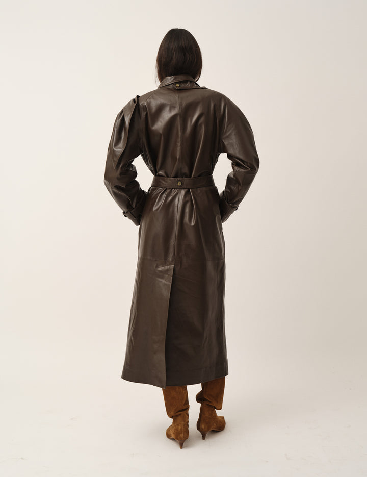 Soho Trench Chocolate 4 / Chocolate