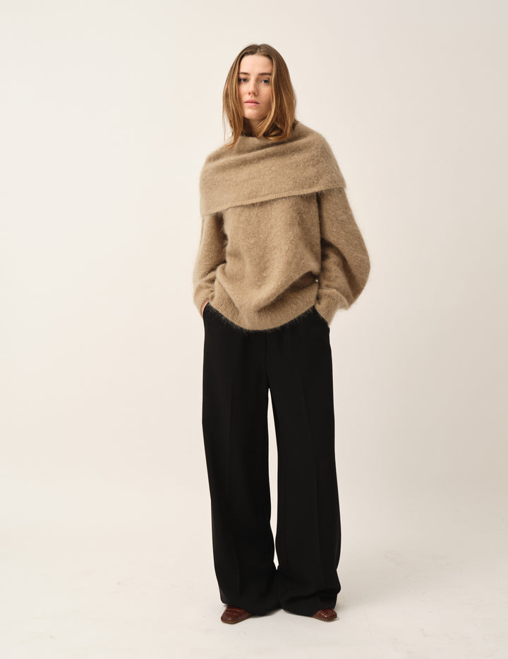 Roma Neck Sweater Raw 4 / Raw
