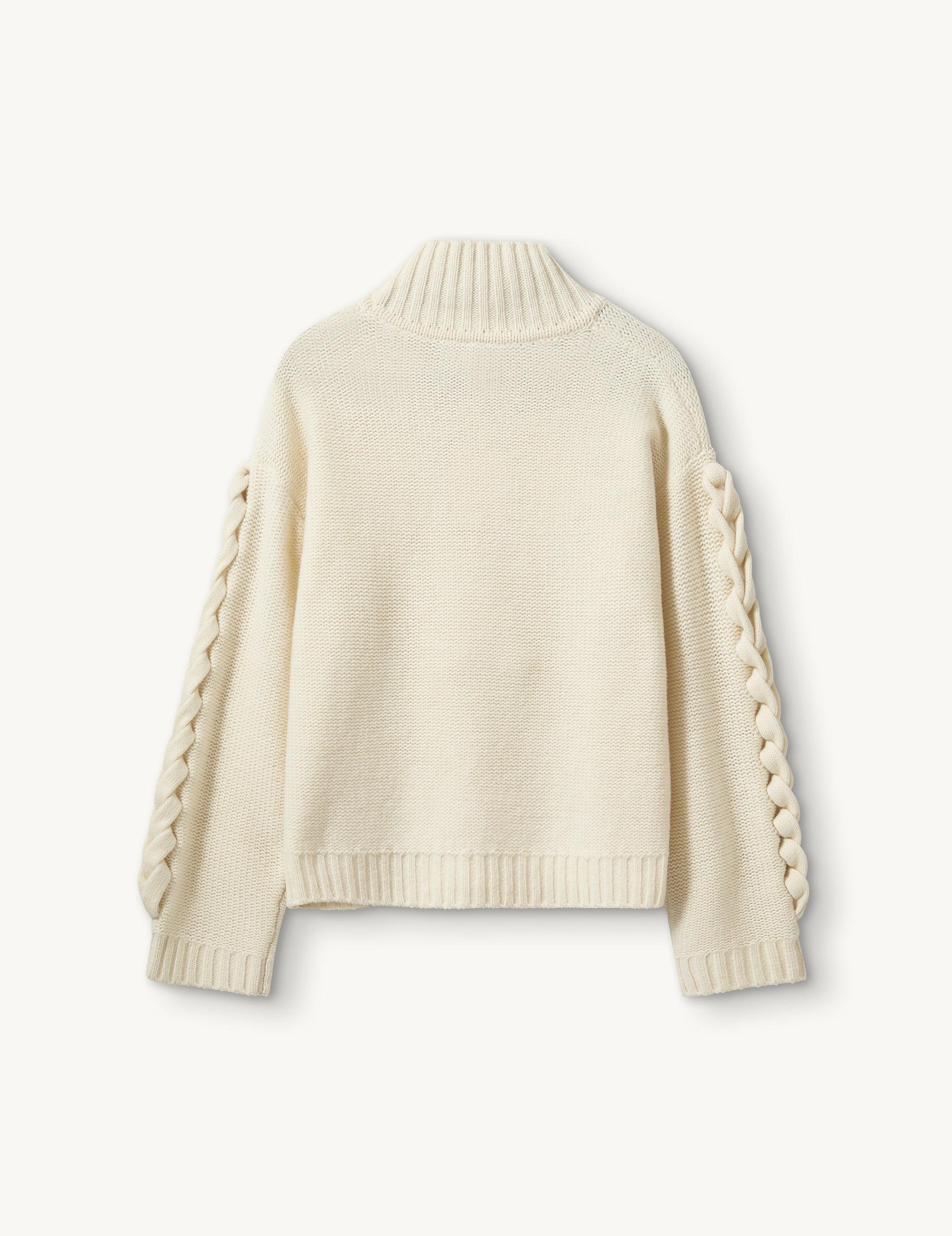 Como Braid Sweater Cream