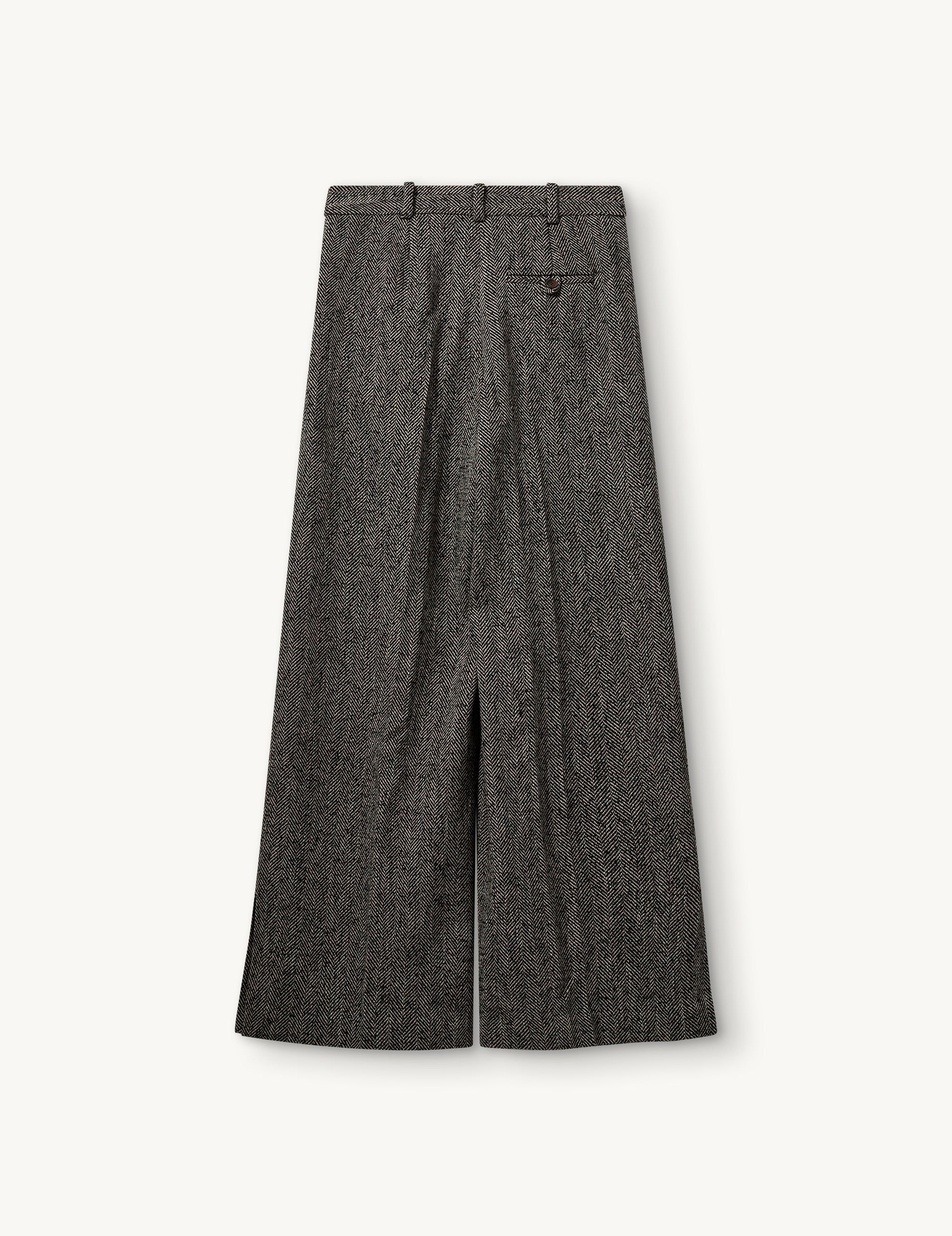 York Pants Black/brown herringbone
