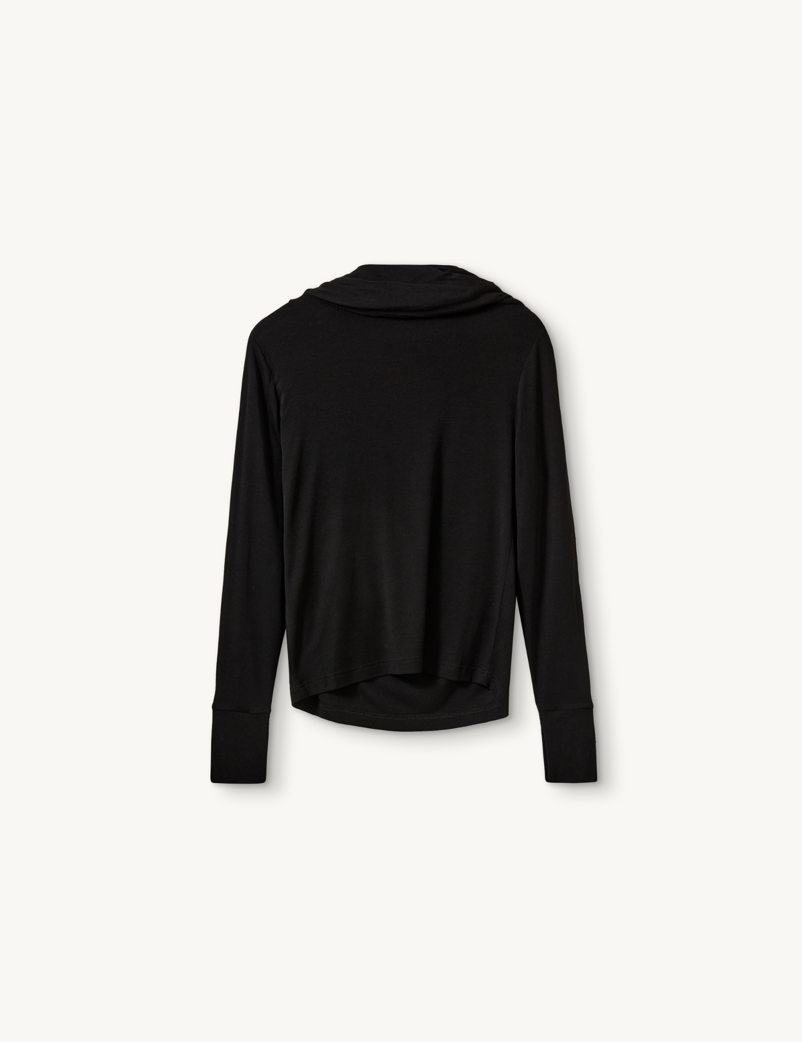 Breanna Scarf Blouse Black