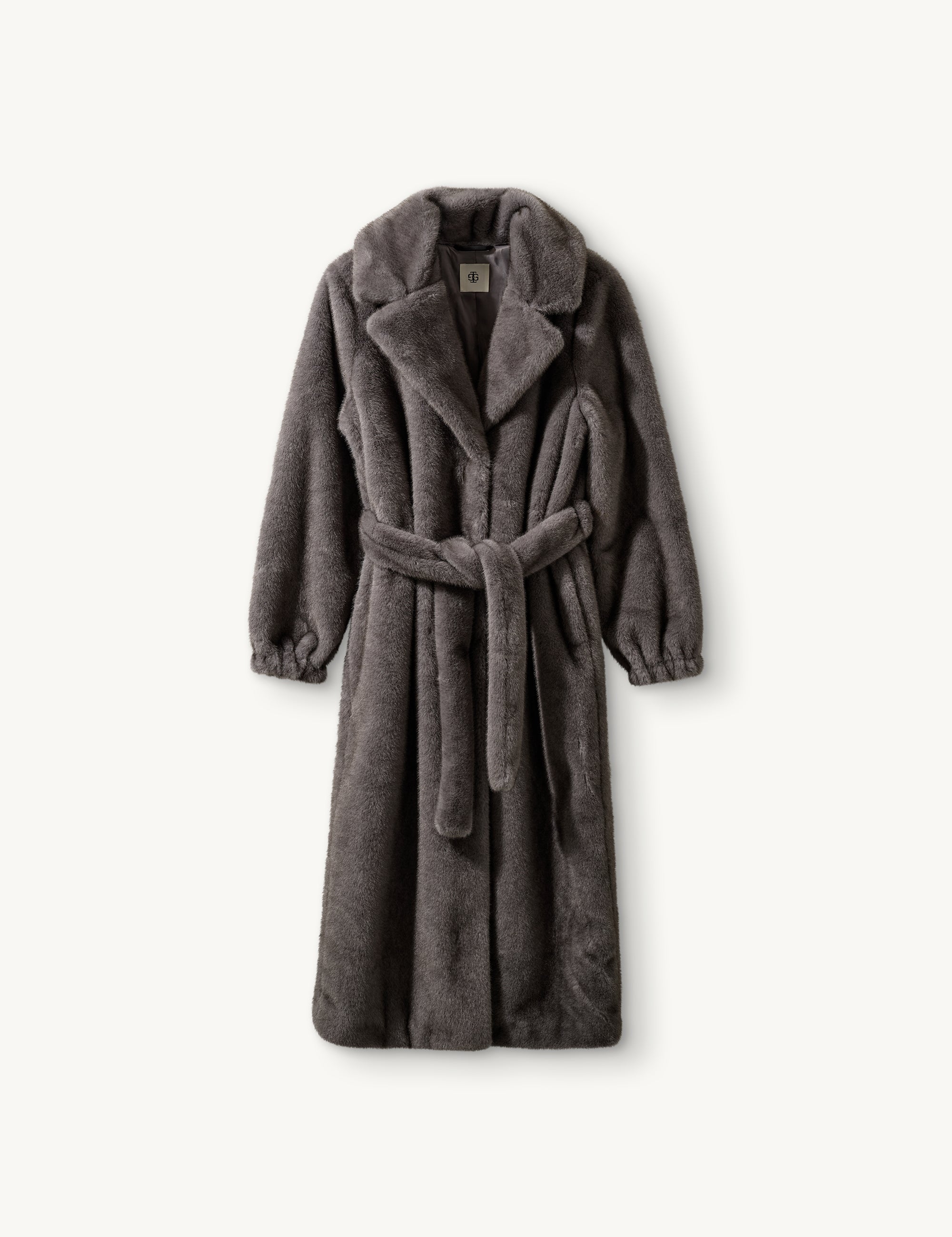 Bianchi Long Coat Grey